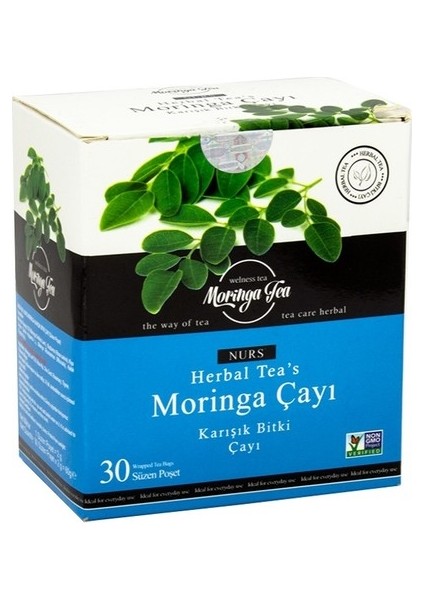 Moringa Bitki Çayı 30'lu Poşet Süzen