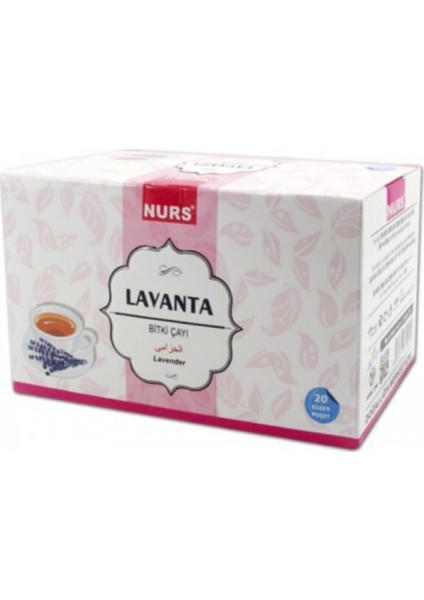 Lavanta Bitki Çayı 20'li Süzen Poşet
