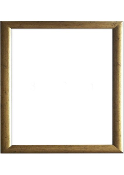 Lyn Home & Decor 33,5X33,5 cm Eskitme Sarı Fotoğraf Çerçevesi