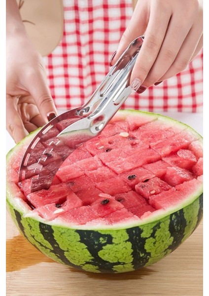 Büyük Çelik Karpuz Maşası