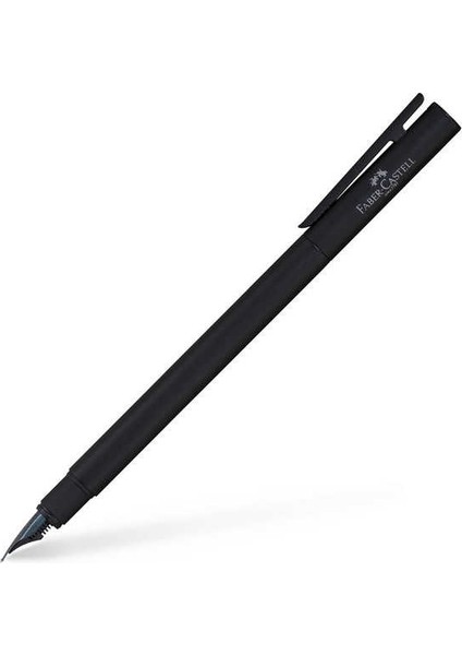 Faber Castell Neo Slim Dolma Kalem Mat Siyah M Uç 342300