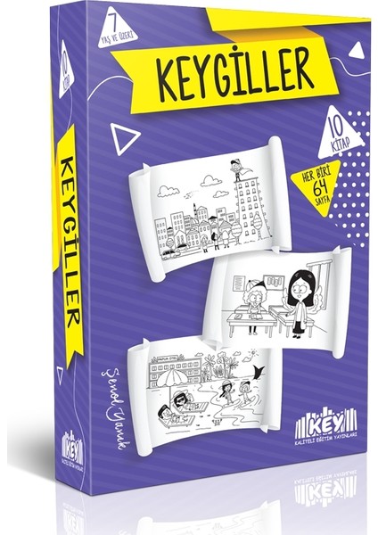 Key Yayınları Keygiller Hikaye Serisi(+7yaş)