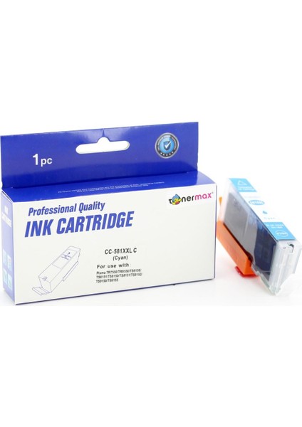 Canon CLI-581XL Mavi Muadil Kartuş fiyatları