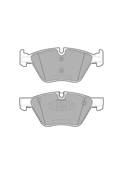 BMW 1 120 D 2007-2011 Delphi Ön Fren Balatası