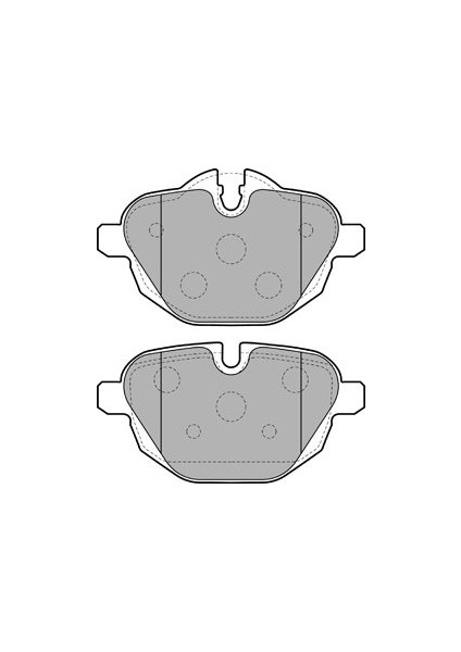 BMW 5 530 I 2011-2013 Arka Fren Balatası fiyatları