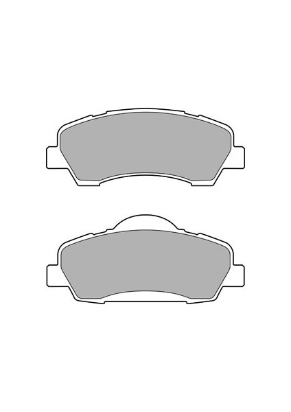 Citroen C4 Cactus 1.2 Thp 110 2014-2019 Delphi Ön Fren Balatası