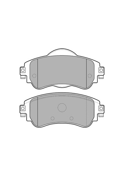 Citroen C4 Ii 1.2 Thp 110 2015-2019 Delphi Ön Fren Balatası fiyatları