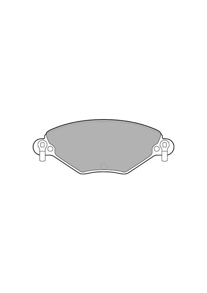 Citroen C5 I 2.0 16V 2001-2004 Delphi Ön Fren Balatası