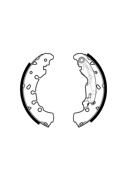 Citroen Nemo Panelvan 1.4 2008-2019 Arka Fren Balatası fiyatları