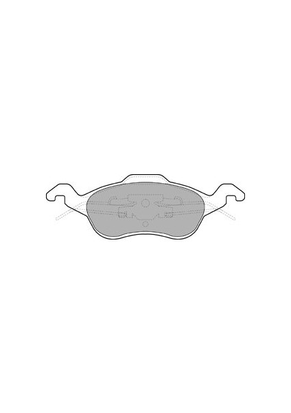 Ford Focus 1.8 Turbo Di / Tddi 1998-2004 Delphi Ön Fren Balatası