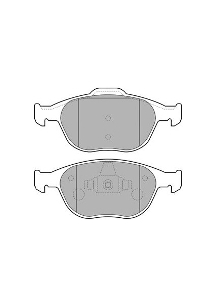 Ford Focus ST170 2002-2004 Delphi Ön Fren Balatası