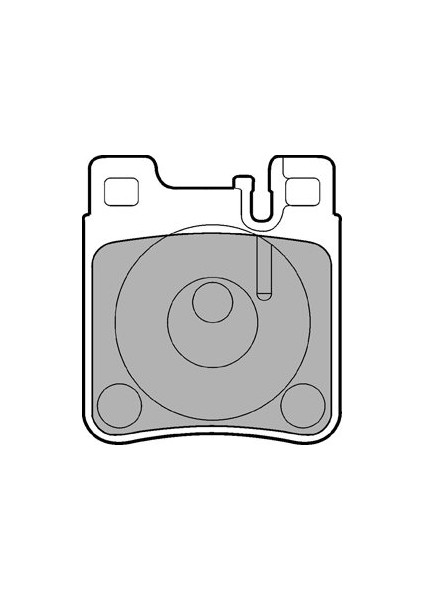 Mercedes-Benz Clk Cabrio Clk 500 2003-2010 Arka Fren Balatası fiyatları