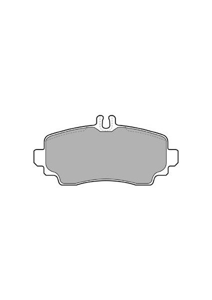 Mercedes-Benz Vaneo 1.9 2002-2005 Delphi Ön Fren Balatası