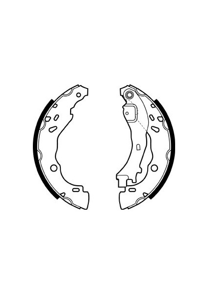 Peugeot 1007 1.4 2005-2019 Arka Fren Balatası fiyatları