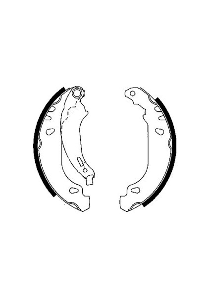 Peugeot 206+ 1.4 I 2010-2019 Arka Fren Balatası fiyatları