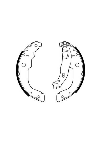 Peugeot 207 1.6 16V Rc 2007-2019 Arka Fren Balatası