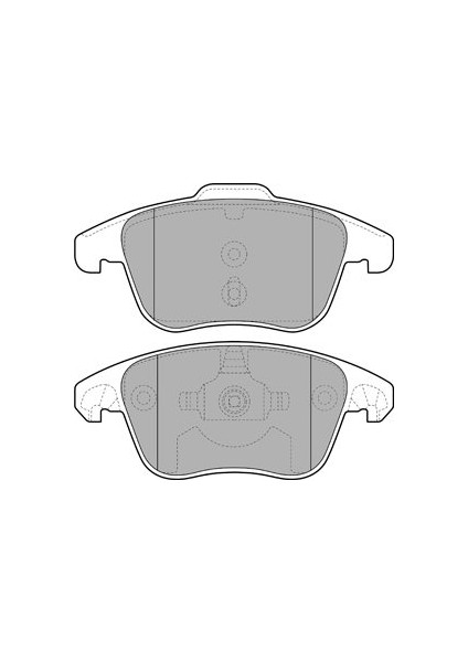Peugeot 3008 Mpv 2.0 Hdi Hybrid4 2011-2016 Delphi Ön Fren Balatası fiyatları