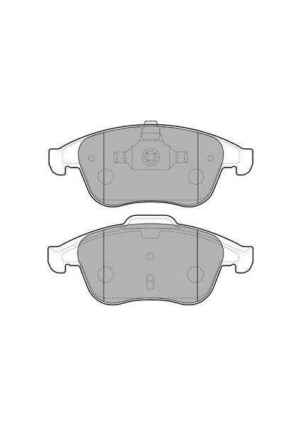 Renault Grand Scenic 1.5 Dci 2009-2019 Delphi Ön Fren Balatası fiyatları
