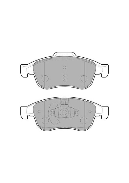 Renault Megane Iii 1.6 16V Bifuel 2008-2019 Delphi Ön Fren Balatası fiyatları