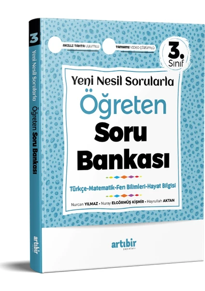 Artıbir Yayınları Yeni Nesil Sorularla Öğreten Soru Bankası 3. Sınıf