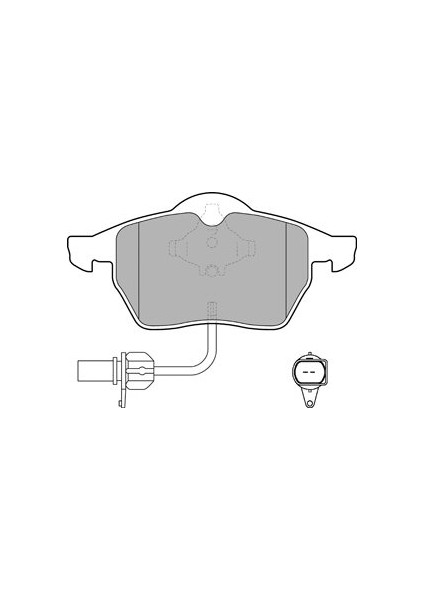 Volkswagen Passat Variant 2.3 Vr5 2000-2005 Delphi Ön Fren Balatası fiyatları