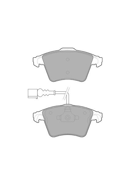 Volkswagen Touareg 2.5 R5 Tdi 2003-2010 Delphi Ön Fren Balatası fiyatları