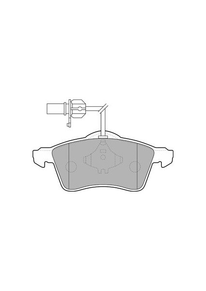Volkswagen Transporter Iv 2.5 Tdi 1998-2003 Delphi Ön Fren Balatası fiyatları