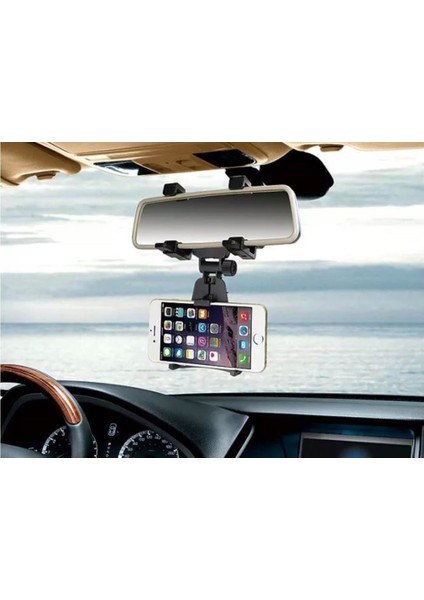 Araç Içi Dikiz Ayna Takılan Telefon Tutucu Gps Navigasyon Tutacak indirimleri