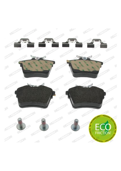 Peugeot 407 2.2 16V 2005-2019 Arka Fren Balatası