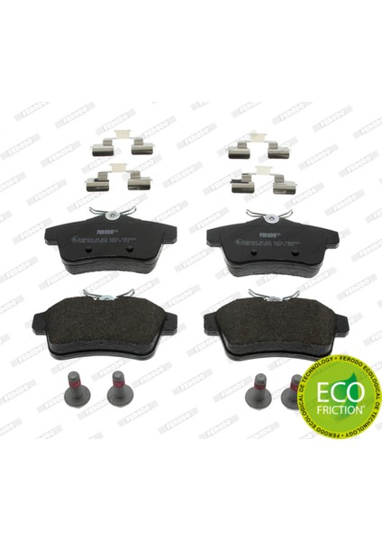 Peugeot 5008 1.6 16V 2009-2019 Arka Fren Balatası