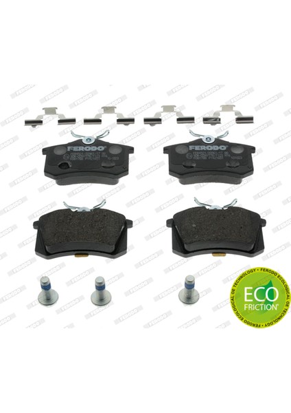 Volkswagen Bora 1.6 16V 2000-2005 Arka Fren Balatası