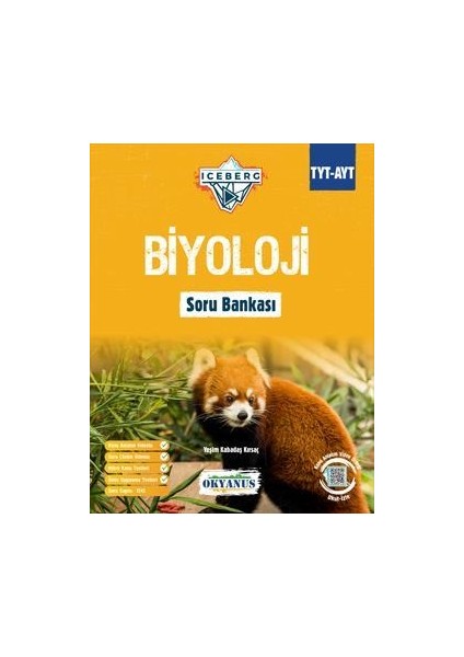 TYT - AYT Iceberg Biyoloji Soru Bankası