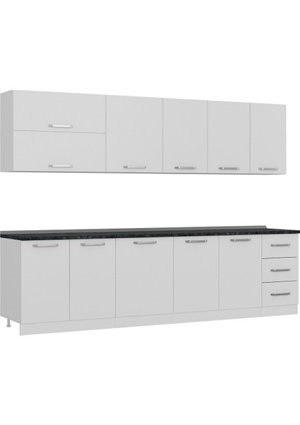 295 cm Mutfak Dolabı Beyaz 295-B1 modelleri