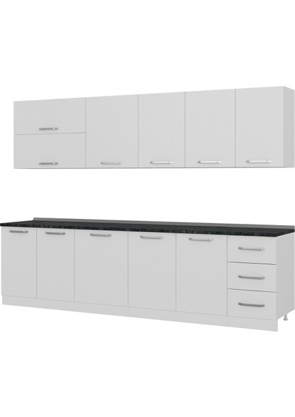 295 cm Mutfak Dolabı Beyaz 295-B1 fırsatları