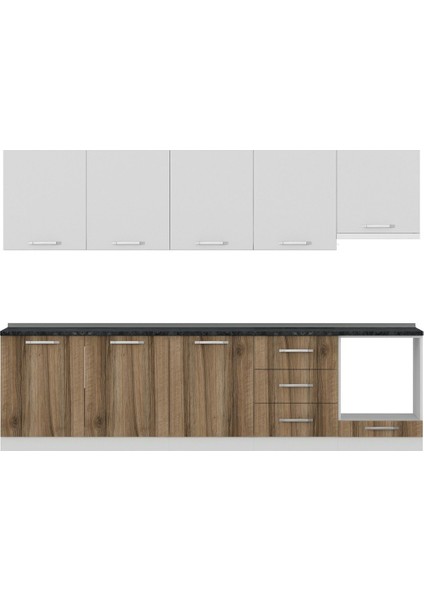 300 cm Mutfak Dolabı Beyaz Dore 300-D12 fiyatları