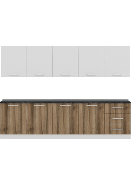300 cm Mutfak Dolabı Beyaz Dore 300-D3 fiyatları
