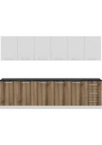 300 cm Mutfak Dolabı Beyaz Dore 300-D2 fiyatları