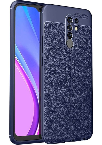 Xiaomi Redmi 9 Kılıf Koruyucu Esnek Tpu Silikon Lacivert Hns