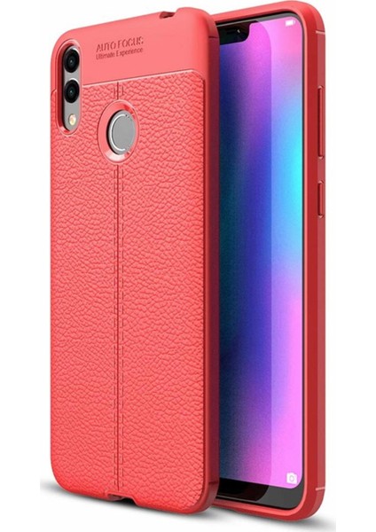 Honor 8c Kılıf Koruyucu Esnek Tpu Silikon Kırmızı Hns