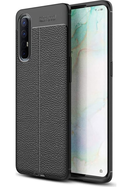 Oppo Reno 3 Pro Kılıf Koruyucu Esnek Tpu Silikon Siyah Hns