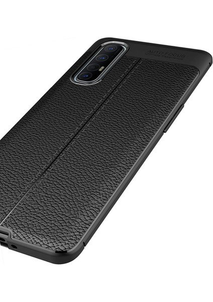 Oppo Reno 3 Pro Kılıf Koruyucu Esnek Tpu Silikon Siyah Hns