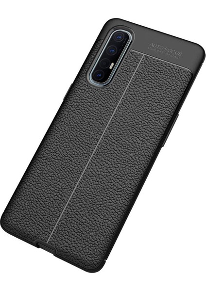 Oppo Reno 3 Pro Kılıf Koruyucu Esnek Tpu Silikon Siyah Hns