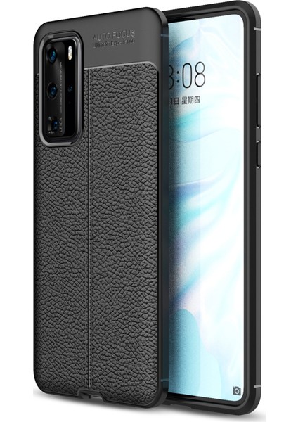 Hesaplı Dünya Huawei P40 Pro Kılıf Koruyucu Esnek Tpu Silikon Siyah Hns