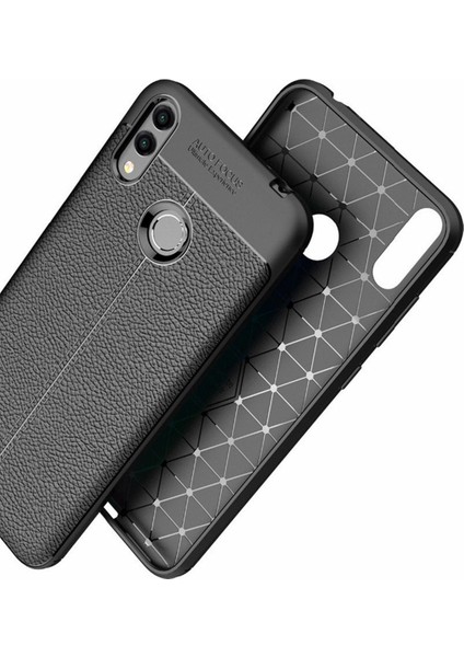 Honor 8c Kılıf Koruyucu Esnek Tpu Silikon Siyah Hns