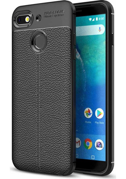 General Mobile Gm 8 Go Kılıf 5.5 Inç Koruyucu Esnek Tpu Silikon Siyah Hns