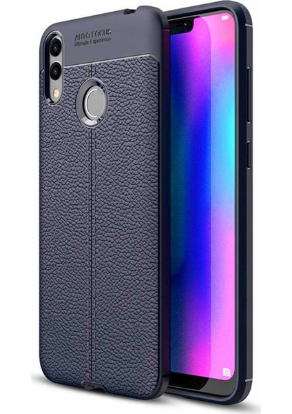 Honor 8c Kılıf Koruyucu Esnek Tpu Silikon Lacivert Hns