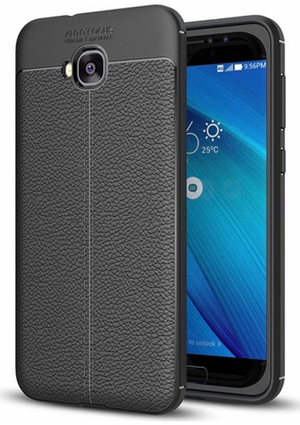 Asus Zenfone 4 Selfie Kılıf Koruyucu Esnek Tpu Silikon Siyah Hns