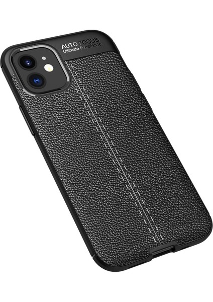 iPhone 12 Mini Kılıf Koruyucu Esnek Tpu Silikon Siyah Hns