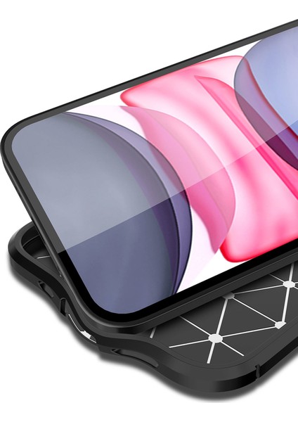 iPhone 12 Mini Kılıf Koruyucu Esnek Tpu Silikon Siyah Hns