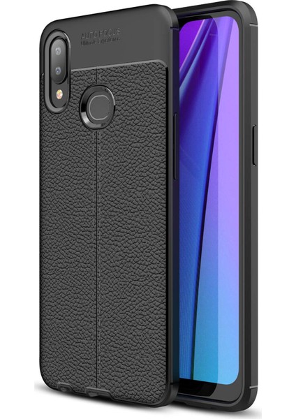 Samsung Galaxy A10S Kılıf Koruyucu Esnek Tpu Silikon Siyah Hns